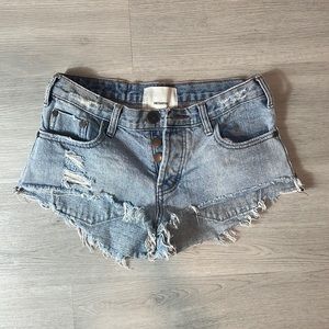 One Teaspoon Denim Shorts